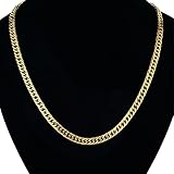Hip Hop 6.5mm Acero Inoxidable Negro Oro Plata Color Cubano Cadena N7M7 Hombres Enlace Collar 20-28' Cadenas XL492U