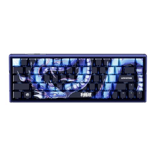 Image of ATK RS6+ 65% Wired Mechanical Gaming Keyboard, Aluminum Magnetic Switch, 8K Polling Rate, 0.08ms Ultra-Low Latency, 5-Layer Acoustic Padding, RGB Backlit, for PC Mac (Leviatan Edition, RS6+)