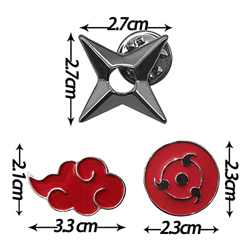 Anime Pin Brooch, Anime Brooch Pin Set, Anime Lover Brooch Pattern Cartoon Character Logo Badge #TOP2