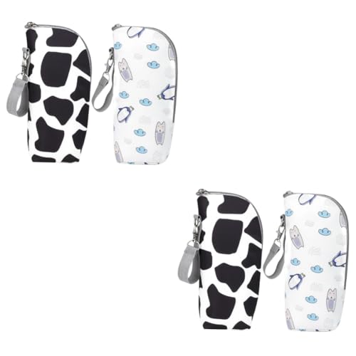 JOINPAYA 4stücke Tragbare Babyflaschen-Tasche Mit Isolierung Wasserfeste Milchflaschen-aufbewahrung Für Unterwegs Für Mamas