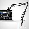 SM58 Mic Stand with Pop Filter - Microphone Boom Arm Stand with Windscreen Foam Cover Compatible with Shure SM58S SM58-LC Dynamic Vocal Microphone by YOUSHARES #2