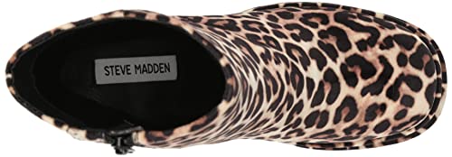 Steve Madden Women's Cobra Fashion Boot, Leopard Velvet, 7.5 #TOP4