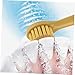 NOLITOY Toothbrush Heads Replacement Set Soft Bristle Electric Toothbrush Heads 4 Pack Gum Protection