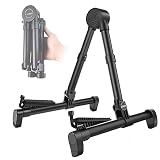 LEKATO Folding Guitar Stand, Adjustable A-Frame Guitar Stand for Guitar Bass Violin Ukulele Banjo, P