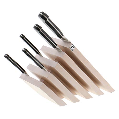 Zwilling Italian Knife Block, 10" X 10" X 16", White-Colored Beechwood #TOP2