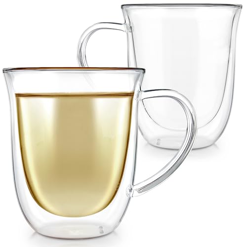 Teabloom Double Walled Borosilicate Glasses – Set of 2