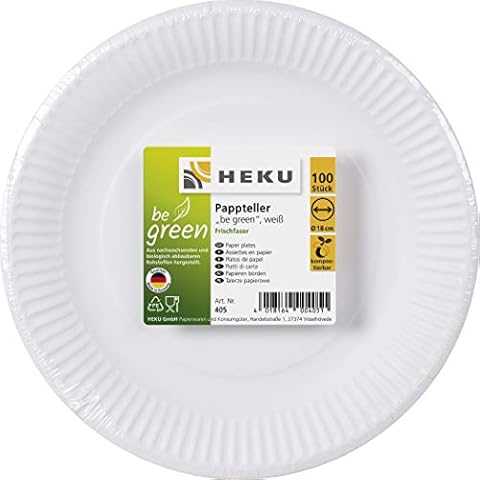 Assiettes en carton Heku 30405-1 Cover