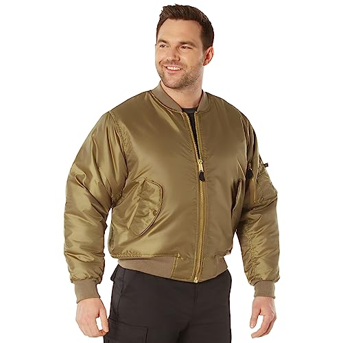 Rothco MA-1 Bomber Flight Jacket | Iconic Fighter Pilot Classic Casual Style Cold Weather Coat Zip-Up Windbreaker for Men product thumbnail 10