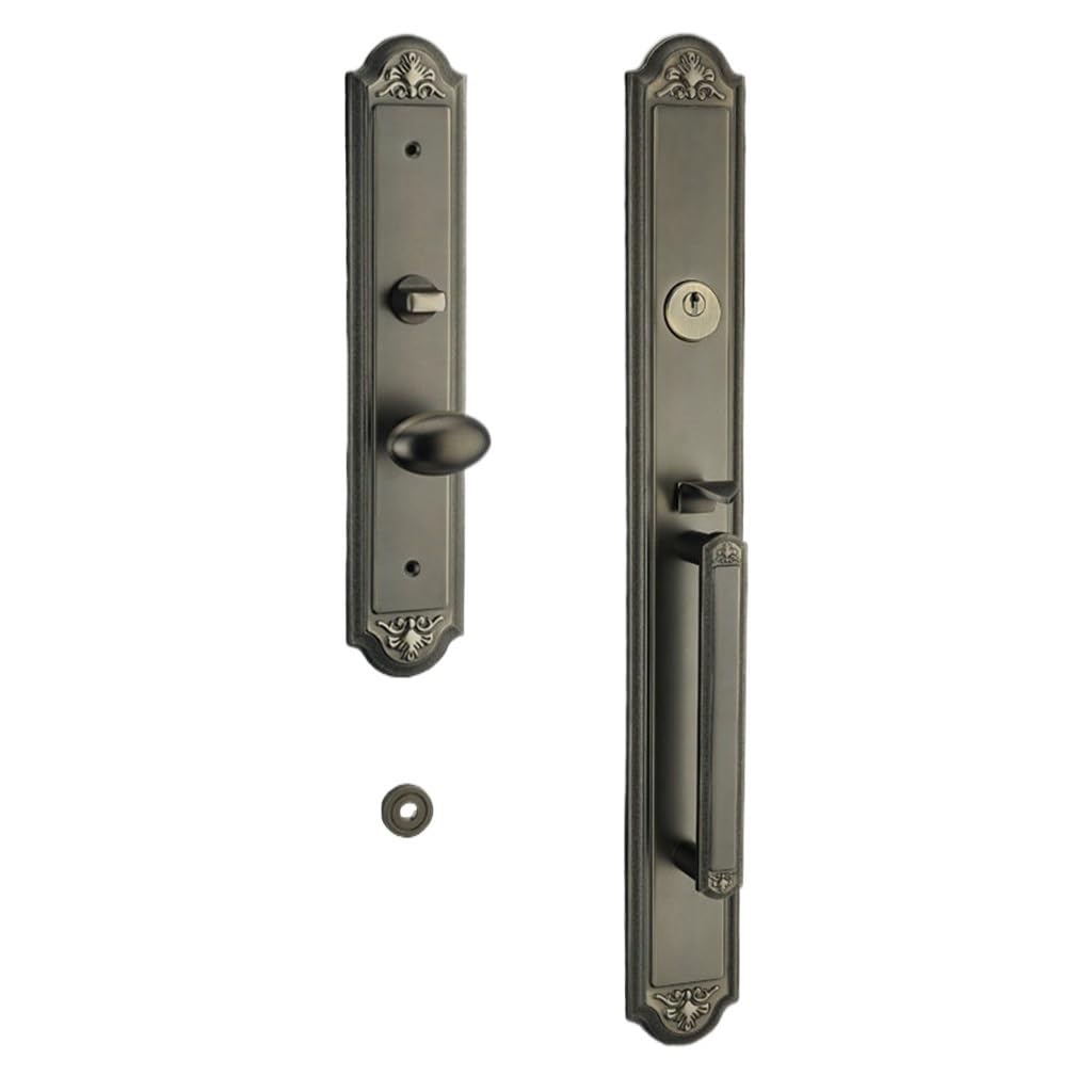 MOBYGKFY Folio Single Door Lock Zinc Alloy Villa Locks Entry Wooden Gate