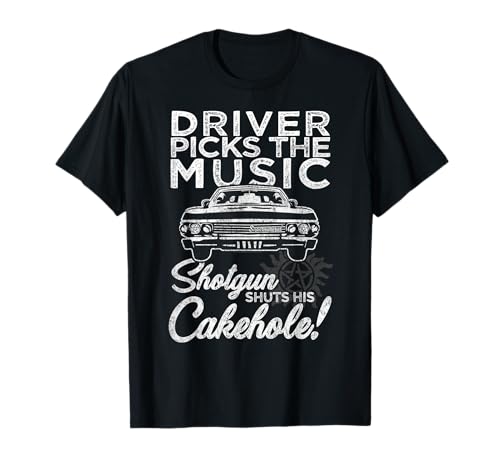 Bild: Supernatural Driver Picks Music T-Shirt f�r 18,59 EUR (-15%) statt 21,99 EUR bei amazon.de