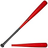 Mizuno 340426.1090.18.3300 Maple Elite Baseball Bat - MZM 62, Red black, 33 inch/30 oz