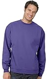 Hanes ComfortBlend® EcoSmart® Crew Sweatshirt, Purple, Large
