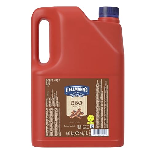 Hellmanns BBQ Sauce Barbecue Sauce Jerry Can 4.8kg