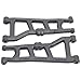 RPM Front A-arms for ARRMA Typhon 4x4 3S BLX, Black, Adjustable, Durable, Lightweight, RPM80762