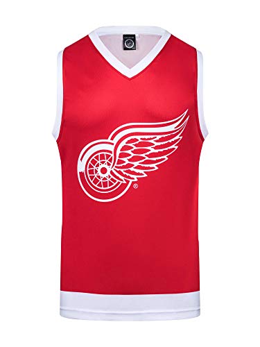 Calhoun NHL Mens Hockey Tank (Detroit Red Wings-Away, XX-Large)