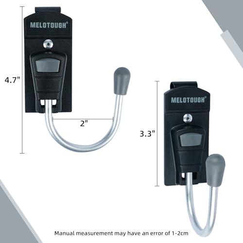 MELOTOUGH Tool Belt Hook Tool Holster Cordless Drill Holster Hook (Grey 5pcs) by MELOTOUGH - Image 2
