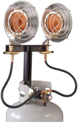 Century 28,000 BTU Double Head Heater