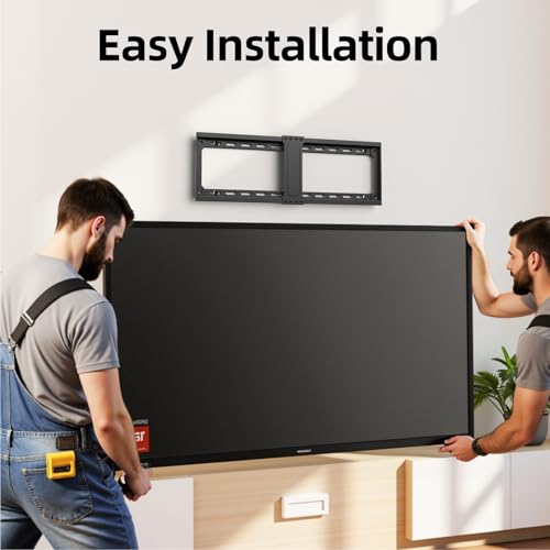 USX MOUNT TV Wall Mount,Low Profile TV Mount for Most 42-95 Inch Flat Screen Televisions,Max VESA 600x400mm Fixed Wall Mount Bracket Holds up to 132 lbs,Fits 16"/18"/24" Studs by USX MOUNT - Image 8