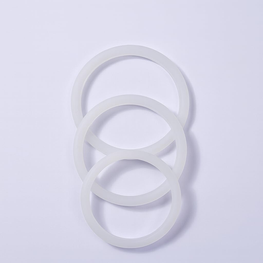 Wonder Star Universal Silicone Gasket Ring Set, Pack of 3, Food-Grade Flexible Sealing Rings for Mixer Grinder Jars, 8.5cm, 11cm, 12.8cm, Compatible with Preethi, Philips, Butterfly-image-42