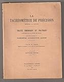 tacheometro antico  La tacheometrie de precision