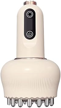 5 in 1 Lymphatic Drainage Massager, 9 Adjustable Levels for Body Scraping Cupping with Microcurrent, Light, Heat, Effectively Reduces Stretch Marks & Cellulite, Safe 20 Min Auto Off