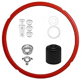 Pnltae Replacement Parts for Instant Pot Ultra 60 Duo Nova 60 Duo Gourmet 6 Qt and Duo Crisp Air Fryer 11in1 6Qt, Include Steam Release Valve Sealing Ring Float Valve Seal and Anti-Block Shield