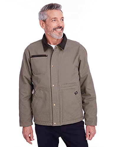 DRI Duck - Rambler Boulder Cloth Jacket - 5091 - M - Gravel