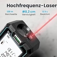 ACEGMET Laser-Entfernungsmesser, 120 M Laser-Messgerät – Ansicht 3