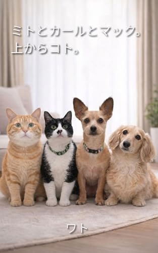 ミトとカールとマック。上からコト。