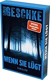 piperin  Wenn sie lügt: Thriller  Mit limitiertem Farbschnitt  Spannung der Extraklasse vom SPIEGEL-Bestsellerautor