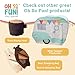 MindWare Oh So Fun! Plush Campfire Set - Kids Camping Toys with Pretend Campfire and Pretend Food - Smores Kit for Fire Pit - Kids Pretend Camping Play Set for Indoor Play - Ages 3 and Up
