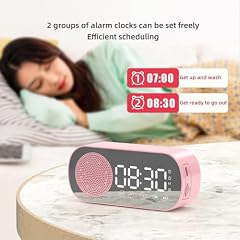 Compact Bluetooth Mirror Alarm Speaker review photo Compact Bluetooth Mirror Alarm Speaker review image