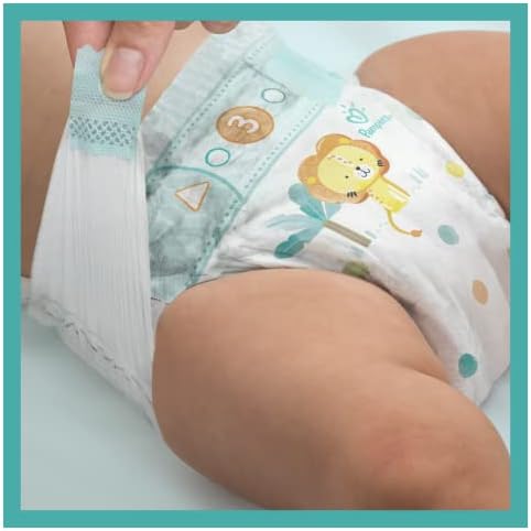 Pampers Baby Pieluchy Rozmiar 7 (15+ kg) Active Baby Pieluszki, 116 Sztuk, Miesięczne Opakowanie, Ochrona Przed Przeciekaniem Przez Całą Dobę