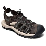 MEGNYA Womens Summer Sandals with Arch Support, Slip Resistant and Washable Hiking Sandals with Adju