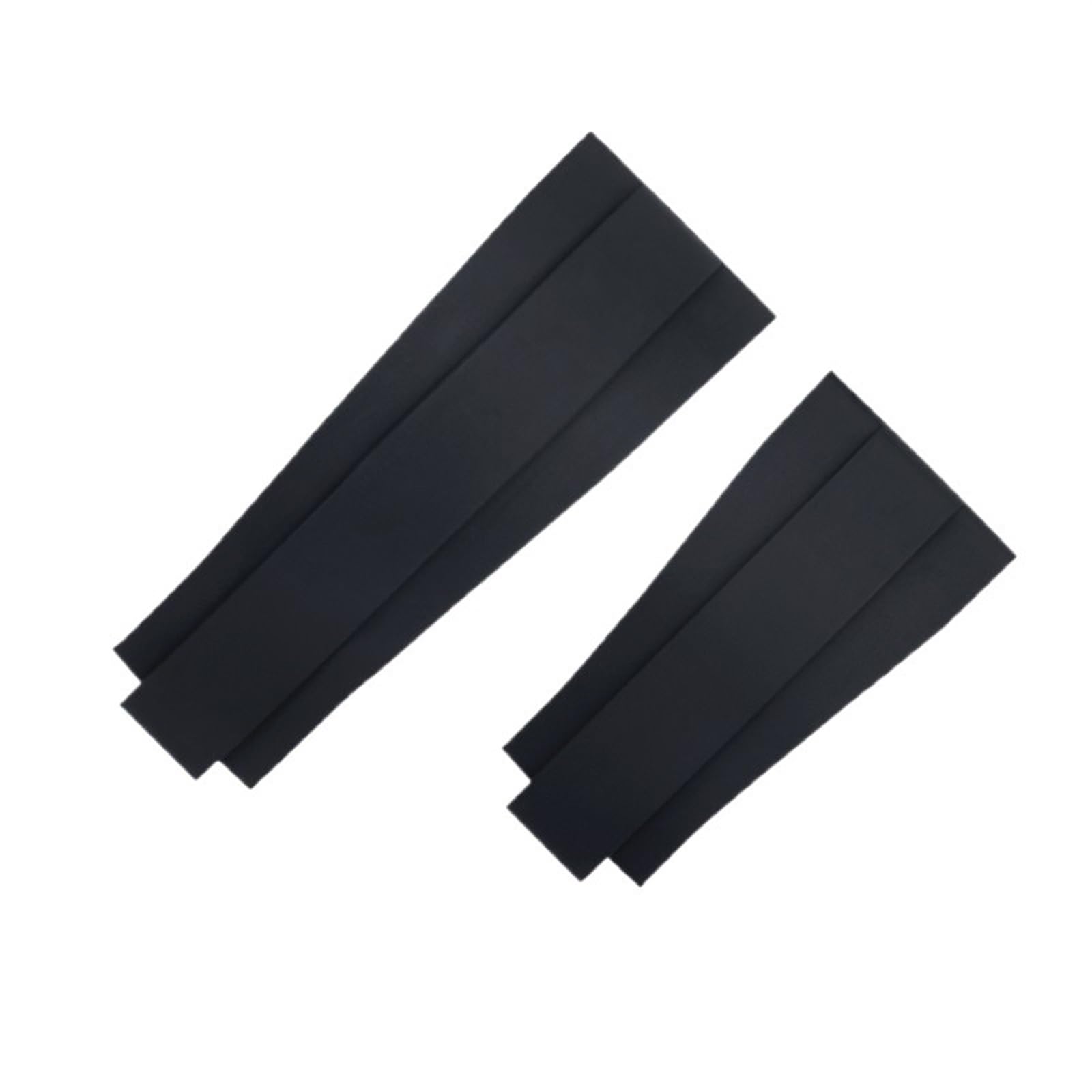 Correa de fluororubber de 22mm con extremo plano para reloj de buceo 8
