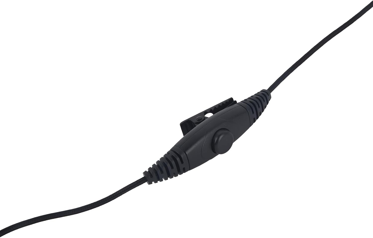 Single Side Earmuff Headphone Over The Ear Headset VOX PTT Earpiece with Mic Boom Microphone for HYT Hytera BD502i BD552i BD612i PD402i PD482i PD502i PD562i TC508 PD506 (Black,Wired)