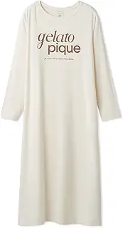 gelato pique(ジェラート ピケ) レーヨンロゴワンピースPWCO255322レディース