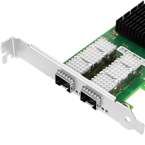 Image of Vogzone 25GbE NIC Card for Mellanox MCX4121A-ACAT, PCIe 3.0 x8 25Gb Ethernet NIC with Mellanox ConnectX-4 Lx Chipset, Dual SFP28 Network Card Support RDMA