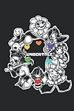 Undertale Notebook: - (110 Pages, Lined, 6 x 9)