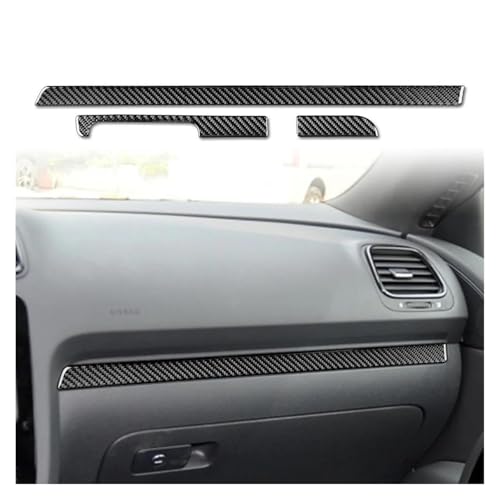 Evita arañazos en la consola con este marco de panel de instrumentos de coche RHD 2008-17 3