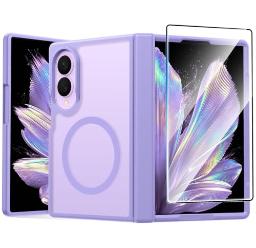 FNTCASE for Samsung Galaxy Z Fold 8 Case, Fit for Magsafe, Hinge Protection