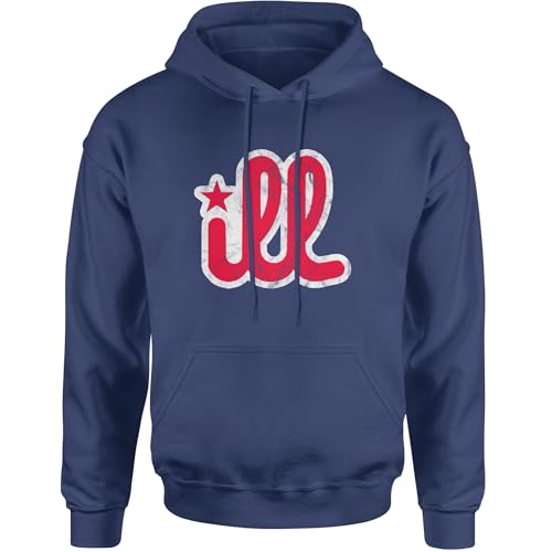 Hoodie Ill Vintage Its A Philadelphia Philly Thing Adult Medium Navy Blue