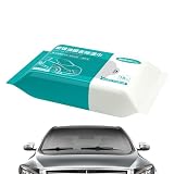 Car Glass Cleaning Wipes - Oil Film Remover for Windshield | Window Cleaner Wipes for Car, Truck, su.v, Anti-Fog Streak- Auto Glass Wipes for Interior and Exterior Mirror Cleaning