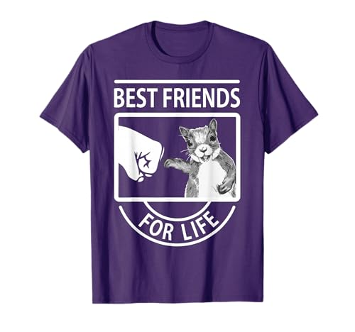 Squirrel Best Friend For Life T-Shirt