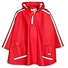Playshoes kinderregencape, lichte regenponcho, met extra lange rug en afneembare capuchon