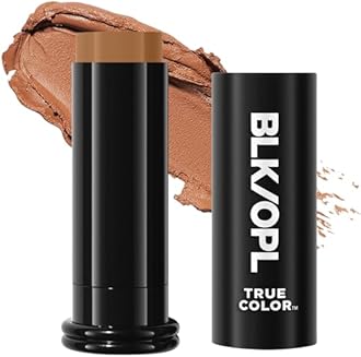 BLK/OPL Skin Perfecting Foundation Stick, SPF 15 Buildable & Blendable Face Foundation Makeup with Matte Finish - Full Coverage, Color Correcting & Sculpting - Hypoallergenic (Beautiful Bronze)