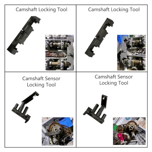 DPTOOL Ferramenta de bloqueio de eixo de cames do motor Alinhamento de cames Vanos Kit de ferramenta