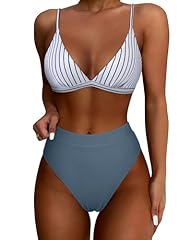 127 Black White Striped Blue