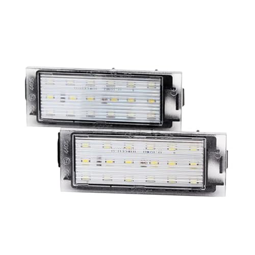 Luz LED matrícula trasera Nissan NV400 Interstar X70 coches 2011-2020
