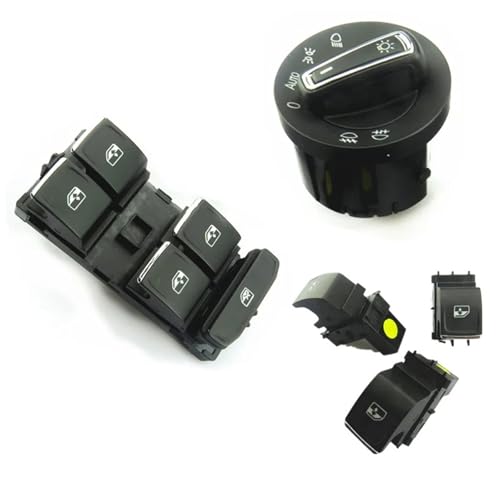 Interrupteur Fenêtre Électrique pour VW Golf 7 MK7 Commande Passager - 4